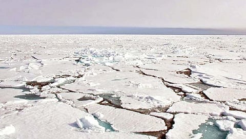 आर्क्टिकमध्ये तापमान वाढतेय चौपट वेगाने