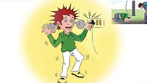 सातारा : ‘चारसो चालीस व्होल्ट है, छुना है मना!’