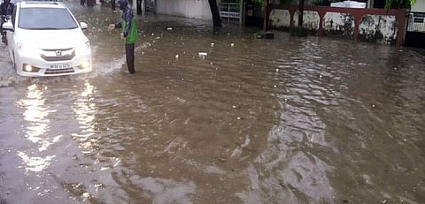 औंध, बाणेर, पाषाणमधील रस्त्यांवर पाणीच पाणी