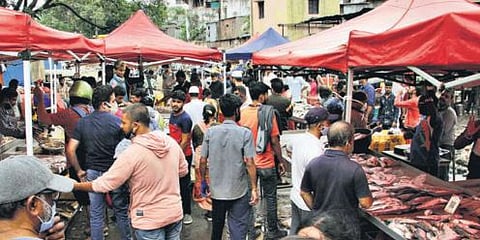 पुणे : आखाडामुळे चिकन, मासळीला मागणी; मासळी बाजारात नागरिकांची गर्दी