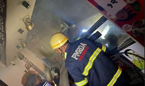 किरकटवाडी परिसरात आगीत तीन दुकाने खाक