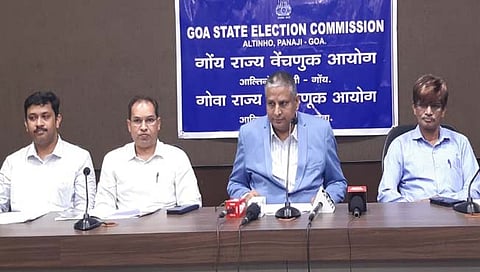 गोव्यातील १५६ पंचायतीच्या निवडणुकासाठी आचारसंहिता लागू