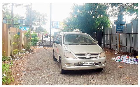 गोमांसासह जप्त करण्यात आलेली कार