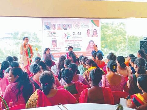 ‘जेम पोर्टल’मधून महिलांना उद्योजकाची संधी : वंदनाताई गोंदकर