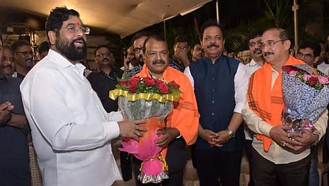 पालघरचे खासदार राजेंद्र गावित शिंदे गटात दाखल