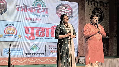 मुंबई : ‘लावण्य जलसा’ ने लोकरंग महोत्सवाचा शुभारंभ !