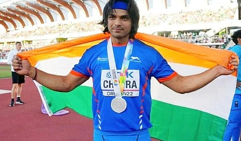 भालाफेकपटू नीरज चोप्रा जागतिक क्रमवारीत अव्वल स्थानी