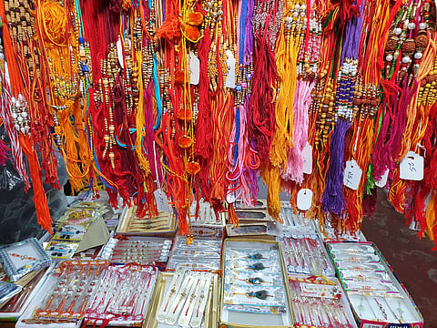 पिंपळे गुरव : लहान मुलांमध्ये कार्टून राख्यांची क्रेझ