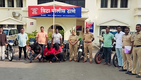 सांगली : दुचाकी चोरणारी टोळी जेरबंद; चौघांकडून सात लाखांचा मुद्देमाल जप्त
