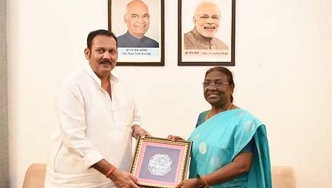खासदार उदयनराजे भोसलेंनी केले राष्ट्रपती द्रौपदी मुर्मूजींचे अभिनंदन