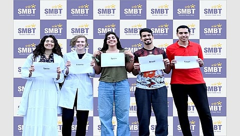 नाशिक : परदेशी विद्यार्थ्यांना ‘एसएमबीटी’त वैद्यकीय शिक्षणाचे धडे