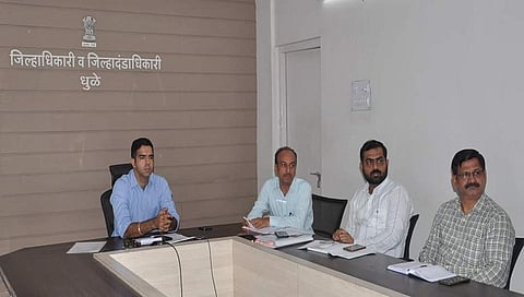 धुळे : घरोघरी तिरंगा अभियानाची प्रभावीपणे अंमलबजावणी करावी-जिल्हाधिकारी शर्मा यांचे निर्देश