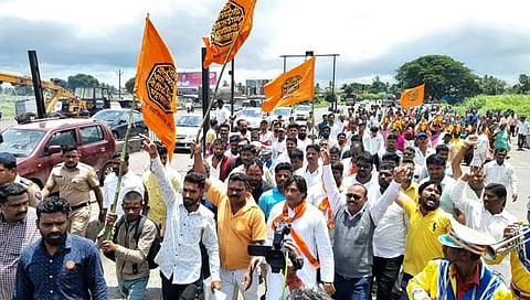 कोल्हापूर : किणी टोलनाक्याची मुदत संपूनही, कर वसुली सुरूच; मनसेकडून आंदोलन