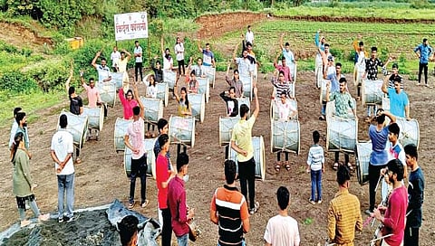 सातारा : बाप्पांच्या स्वागतासाठी आतापासूनच ‘आवाज’