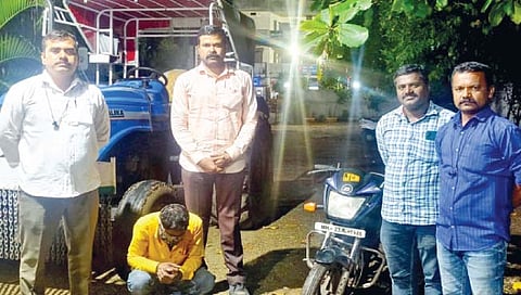 ट्रॅक्टर ट्रॉली चोरणारा जेरबंद; 8 लाखांचा मुद्देमाल जप्त