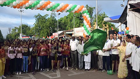 Dhule : अमृत महोत्सवी वर्षाच्या मॅरेथानमध्ये धावले अवघे धुळेकर