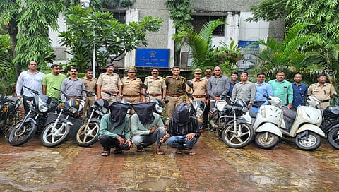 नाशिक : पंधरा दुचाकींसह मुद्देमाल हस्तगत, चोरट्यांना अटक