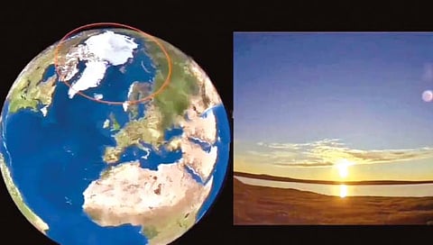 ‘इथे’ सूर्य मावळतच नाही! कुठे आहे हे ठिकाण?