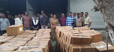 राहुरी पोलिसांकडून कोट्यावधींचा बंदी असलेला ड्रग्ससदृष्य औषध साठा जप्त