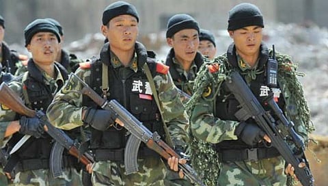 अक्साई चीनमध्ये चीनकडून सैन्य प्रशिक्षण; भारताकडून हरकत
