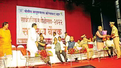 औरंगाबाद : चंद्रकांत खैरेंचा आधी सत्कार केल्याने आमदार संजय शिरसाट संतापले