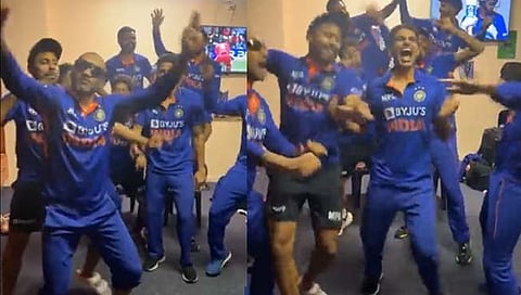 IND vs ZIM : टीम इंडियाचा ‘काला चष्मा’वर भन्नाट डान्स, पहा VIDEO