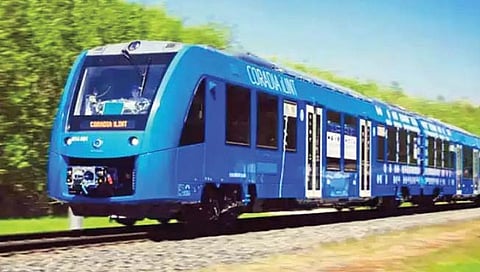 जर्मनीत धावली हायड्रोजनवरील पहिली प्रवासी ट्रेन