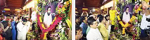 आनंद दिघे यांच्या पुण्यतिथीला शिंदे, ठाकरे गटाचे शक्तीप्रदर्शन