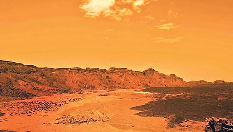 लघुग्रहांच्या धडकेने झाली मंगळावर वाळूची निर्मिती