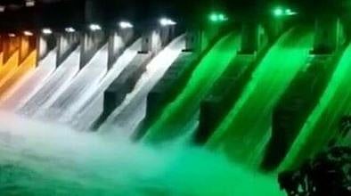 वेल्हे : अमृत महोत्सवानिमित्त धरणे उजळली