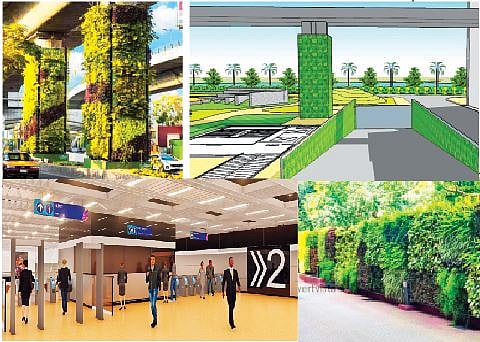 मेट्रोच्या सिव्हिल कोर्ट स्थानकाचे संकल्पित चित्र. पर्यावरणपूरक स्थानकाची निर्मिती करण्याचा प्रयत्न असून, स्थानक असे ‘ग्रीन’ दिसणार आहे.