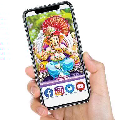 पुणे : बाप्पाचे बुकिंग ऑनलाईनही! थेट विक्रीबरोबर सोशल मीडियाचा आधार