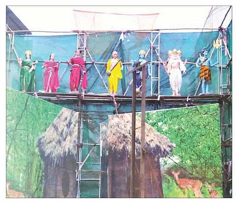 नगर : रंगार गल्ली येथील शिववरद प्रतिष्ठानकडून श्री दत्ता जन्मोत्सव देवाखा साकारण्याची जय्यत तयारी सुरू आहे.