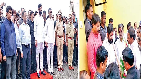 सातारा : मुख्यमंत्र्यांचे जिल्ह्यात जल्लोषी स्वागत