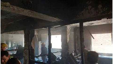 इजिप्तमधील चर्चमध्ये अग्नितांडव : ४१ जणांचा मृत्यू, १४ जखमी