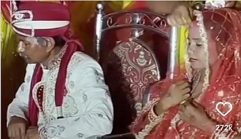 Viral Video : नवऱ्याचा डोळा चुकवून घेतला फायदा… जे पाहून नातेवाईक संतापले