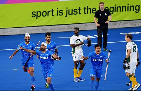 CWG 2022 Hockey : भारतीय संघ अंतिम फेरीत, दक्षिण आफ्रिकेवर रोमहर्षक विजय!