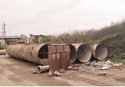 पिंपरी : पवना जलवाहिनीचे पाइप काढण्यास सुरुवात