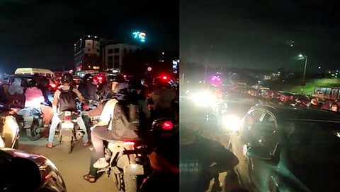 पुणे : महामार्गावर ट्रक बंद पडल्याने अडकला मुख्यमंत्र्यांचा ताफा