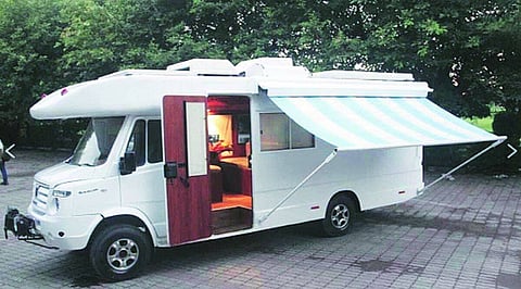 पर्यटनस्थळावर मुक्कामासाठी आता ‘कॅराव्हॅन’ची सुविधा