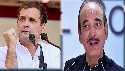 राहुल गांधी यांच्यामुळे काॅंग्रेसची सल्लागार यंत्रणा उद्ध्वस्त; गुलाम नबी आझादांचा आरोप