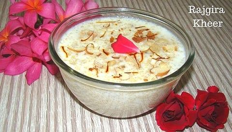 Shravan Special Food : उपवासासाठी खा राजगिरा खीर आणि कॅल्शिअमची कमतरता टाळा