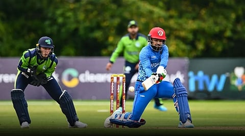 Afg vs Ire T-20 : जबरदस्त..! राशिद खानची धुवाँधार बॅटिंग, १० चेंडूत सामन्याचे चित्रच पालटले