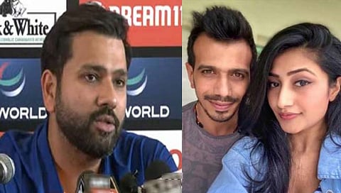 रोहित शर्मा मीडियावर भडकला; म्हणाला, ‘युझवेंद्र-धनश्रीबद्दल कुणी अफवा पसरवली?