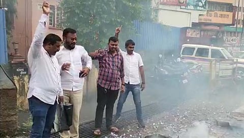 शंभूराज देसाई यांची कॅबिनेट मंत्रीपदी वर्णी : कार्यकर्त्यांचा साताऱ्यात जल्लोष