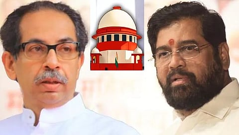 Shivsena : ‘शिवसेने’चा निर्णय केंद्रीय निवडणूक आयोगाला घेवू द्या ! शिंदे गटाची सर्वोच्च न्यायालयाला विनंती