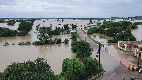 Flood in Chandrapur : वैनगंगा कोपली; ब्रम्हपुरी तालुक्यात भीषण पूरस्थिती