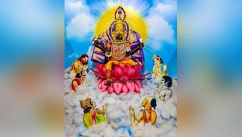 करवीर निवासिनी श्री अंबाबाईची श्री सिध्दिदात्री देवी रुपातील पूजा