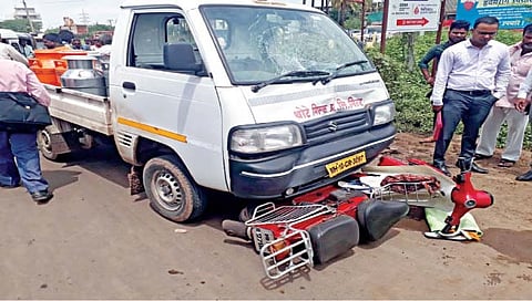 मिरज : टेम्पोने ठोकरल्याने पती ठार, पत्नी गंभीर