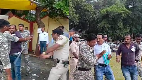 अमरावती: श्री शिवाजी शिक्षण संस्थेच्या निवडणुकीत धक्काबुक्की; पोलिसांकडून लाठी चार्ज